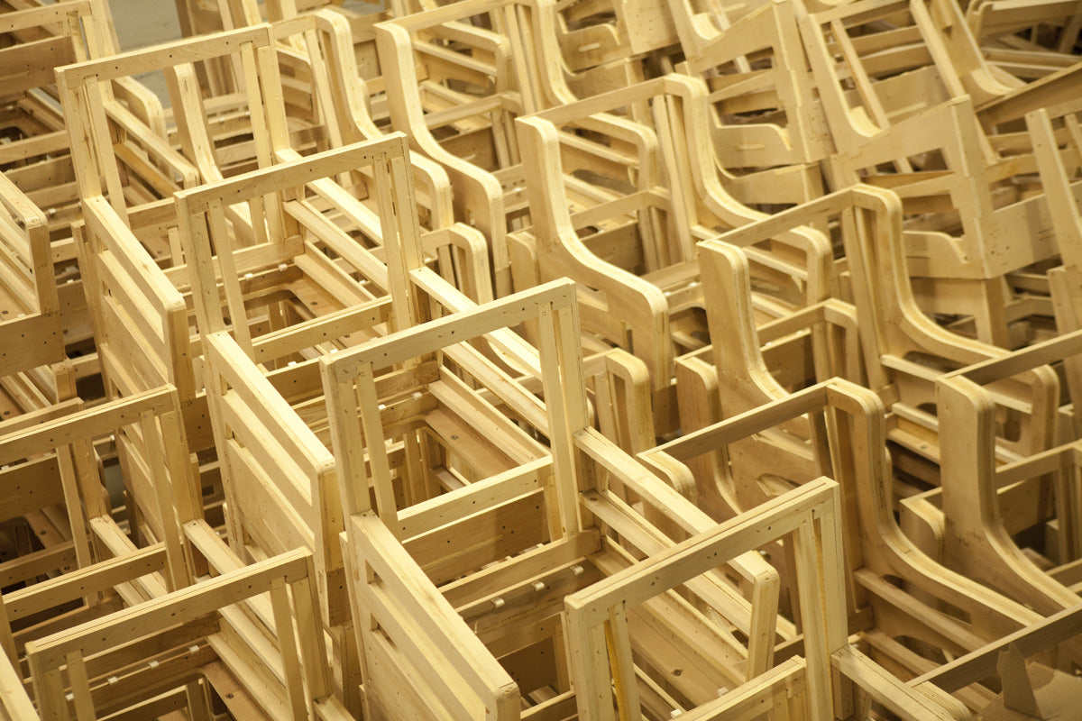 Wood framing is certified by the Forest Stewardship Council (FSC)